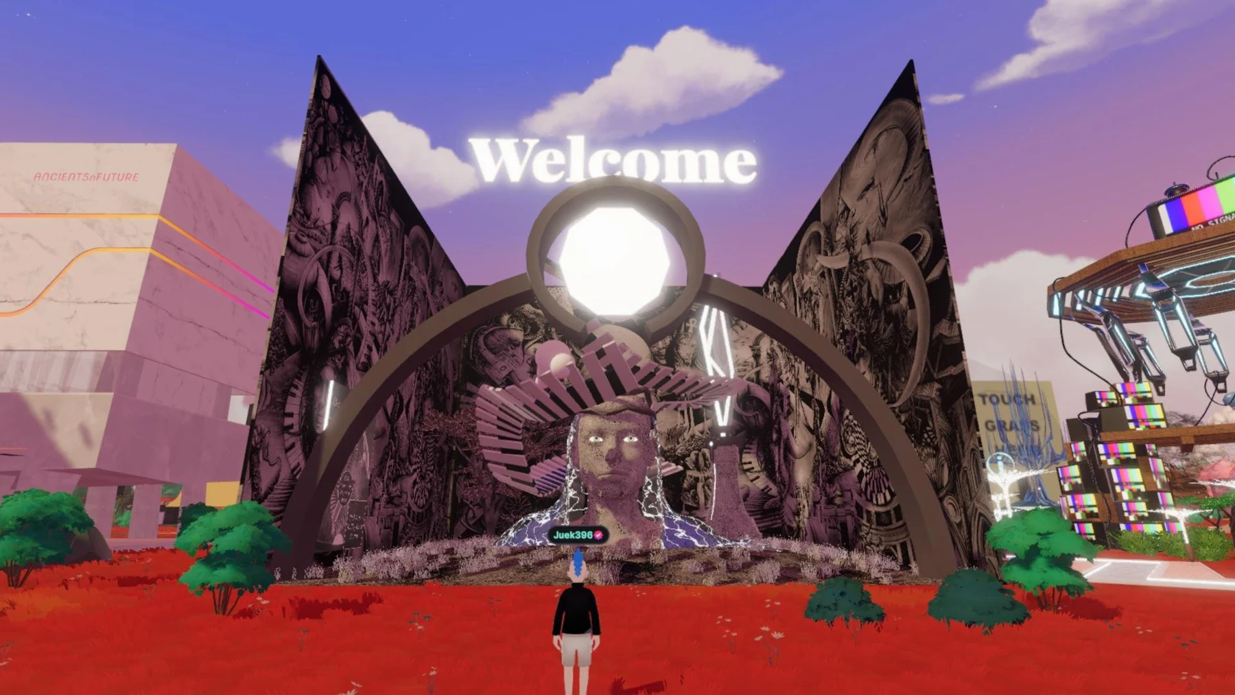 Tempus Impromptu in Decentraland Art Week