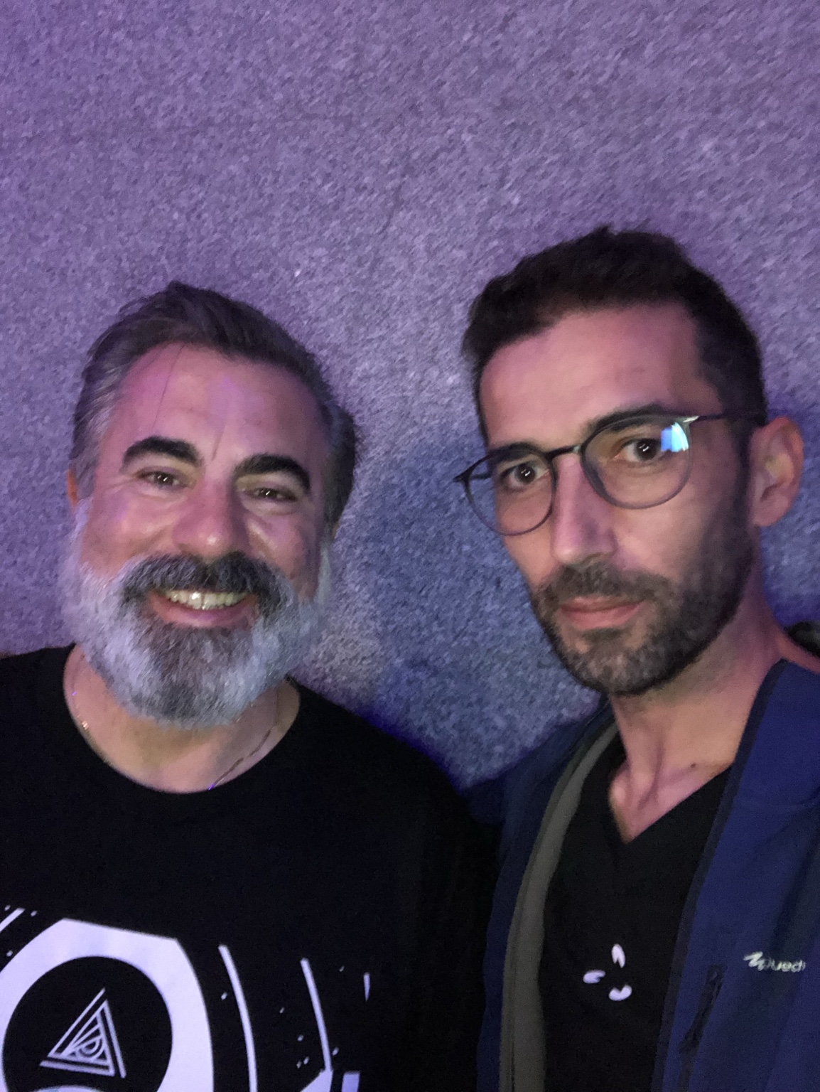 Tiago Silva with Trevor Jones